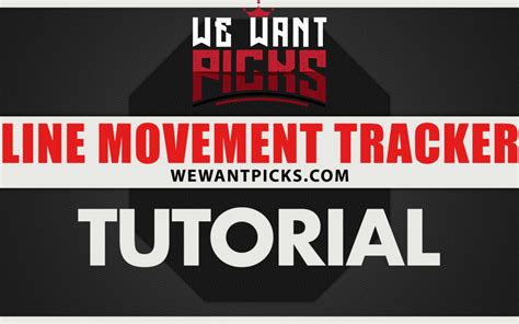 vegas line movement tracker.